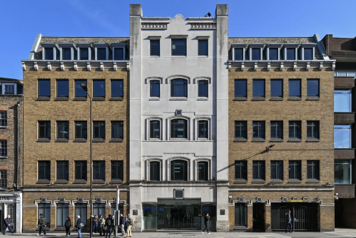 L'immeuble occupé par Kaplan Financial à Southwark. 