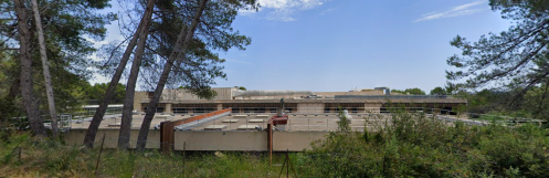 Vue de l'ancien bâtiment de Dow France, repris par Courtin Real Estate et Valimmo. © Maps