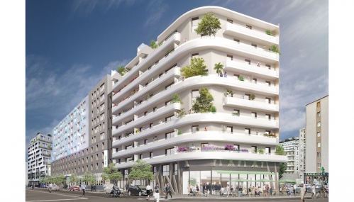 La future résidence de coliving de Kley à Issy-les-Moulineaux. 