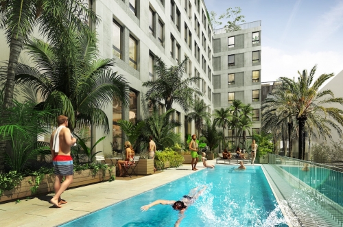 Le projet financé par Natixis à Barcelone.