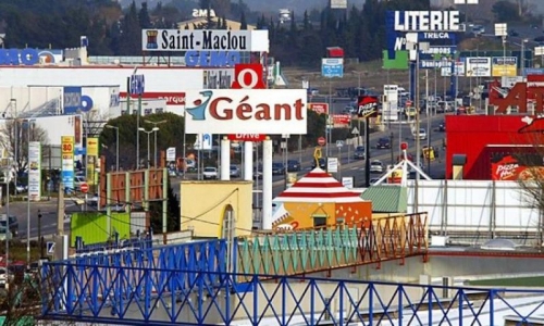 La zone commerciale de Plan de Campagne