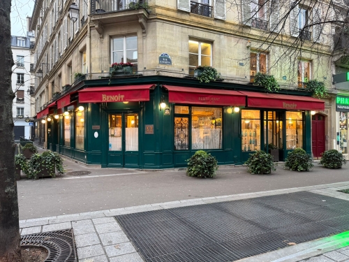 Le restaurant 1* Benoit à Paris