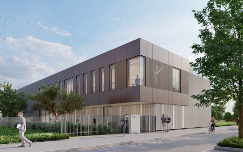 Le futur site de l'IFP à Loos. © GBL Le futur site de l'IFP à Loos. © GBL