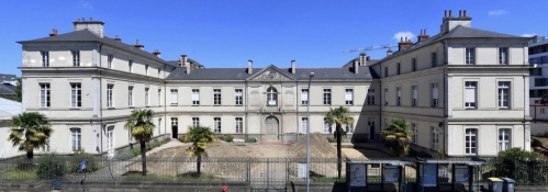 Le site historique de l'Hôtel-Dieu, à Rennes. 