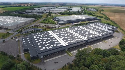 La plateforme logistique de Marly-la-Ville, financée par les fonds d'Acofi Gestion. 