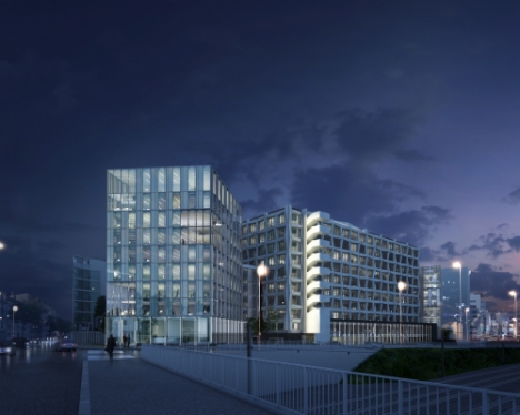 Le New Age lyonnais, deuxième transaction majeure sur le marché de bureaux régional en 2020 selon nos données. © Sogelym Dixence