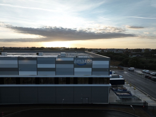 La plateforme Amazon de Briec