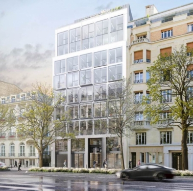 Vue du 17 Hoche. © Axel Schoenert Architectes