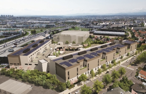 Le projet Up ! à Vénissieux. © em2c/Stone Architectes