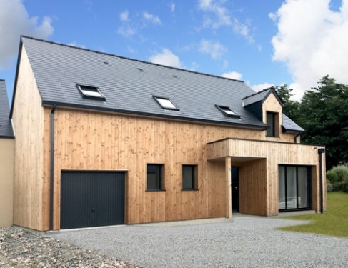 Maisons Socoren construit également des maisons en bois.