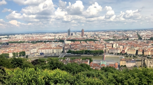 Vue sur Lyon © CFNEWS IMMO & INFRA