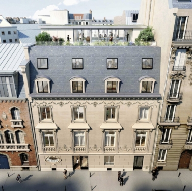 Le 13, rue Alphonse de Neuville, dans le 17e arrondissement de Paris