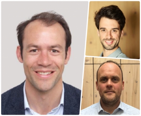 Alexandre Mustafoski, Alexis Fontant et Romain Genet