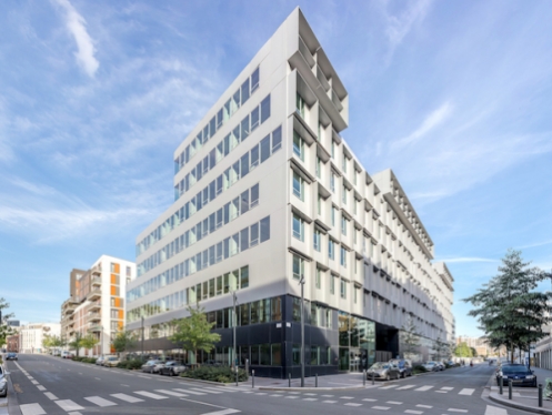 L'immeuble Dock-en-Seine à Saint-Ouen