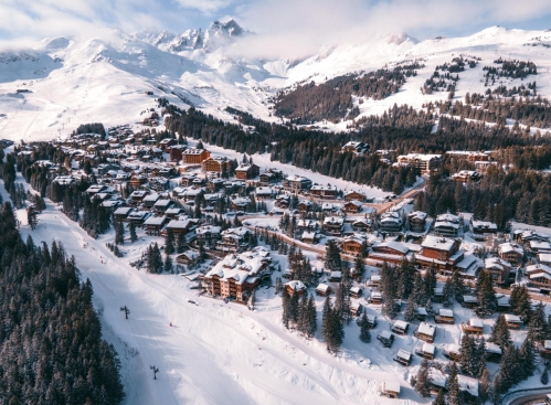 Le village de Courchevel 1850. 