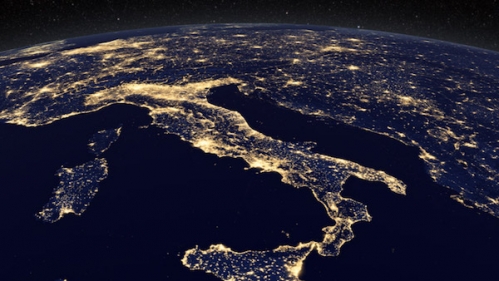 Europe de nuit - © NASA's Goddard Space Flight Center Scientific Visualization Studio / Earth Observatory - 600