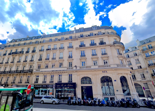 Les 5, 7 & 9 Rome, Paris 8. © Google Maps