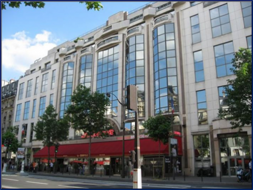 L'immeuble de bureaux La Coupole à Paris 14  