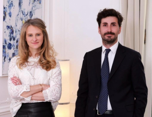 Sibylle Chomel de Varagnes et Lucas Gintz