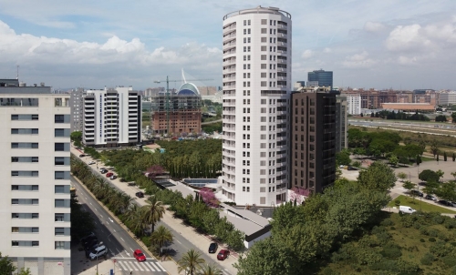 Le projet build-to-rent réalisé par Metrovacesa à Valence. 