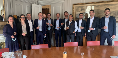 L'équipe dirigeante de Patriarca. 