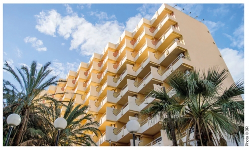 Le 3* Blue Sea Calas Marina à Benidorm. © DR