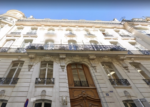 Le 15 rue d'Astorg, Paris 8. 