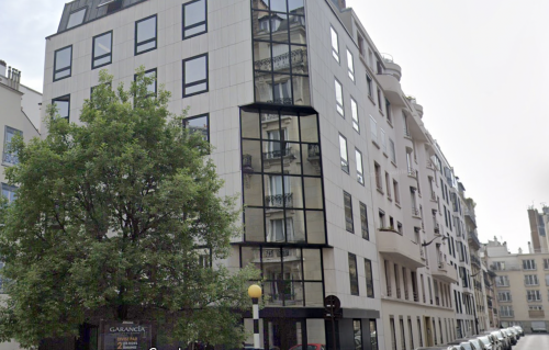 Le 18 rue du Château à Neuilly-sur-Seine. © Google Street View. 