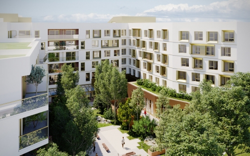 Le projet mixte Henri Barbusse porté par Icade à Nanterre