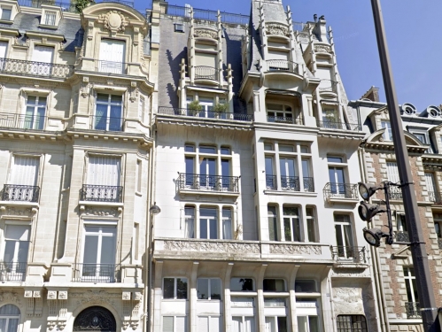 L'hôtel particulier Lalique, au 40 cours Albert 1er (Paris 8)