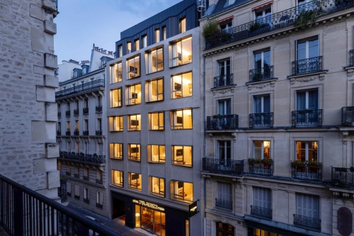 L'hôtel 4* Pilgrim dans le 5e arrondissement de Paris. 