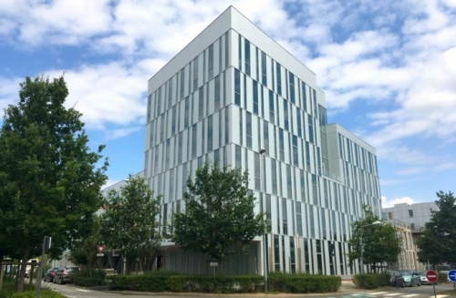 Ensemble l'Atrium, à Cesson-Sévigné près de Rennes.