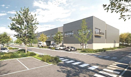 Le projet de parc d'activités de M&G à Aulnay-sous-Bois.