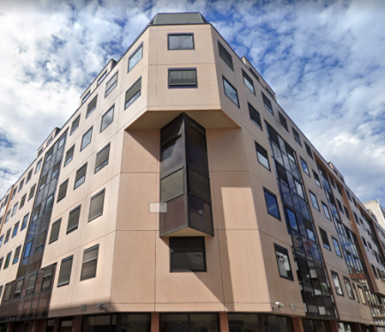 L'immeuble Stratège, situé dans le 6e arrondissement de Lyon. ©Google Street View