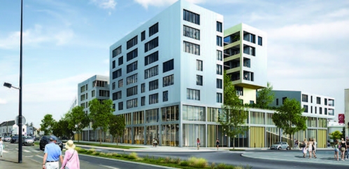 Exemple de résidence démembrée par Agarim, situé route de Rennes, à Nantes