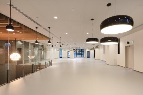 L'immeuble de bureaux Roppongi Tokyo. 