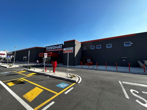 Le magasin Tecnomat de Caserta, près de Naples