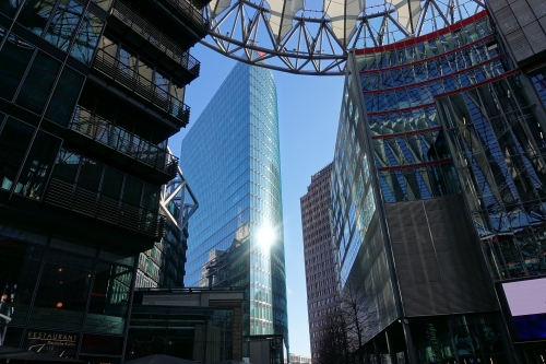 Berlin, ville tertiaire incontournable en Allemagne.