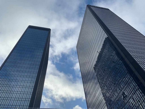 Les tours Mercuriales, à Bagnolet. 