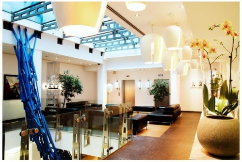 L'Aqua Hotel à Bruxelles. 