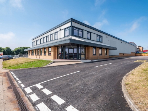 Le site Wärtsilä Corporation à Aberdeen. 