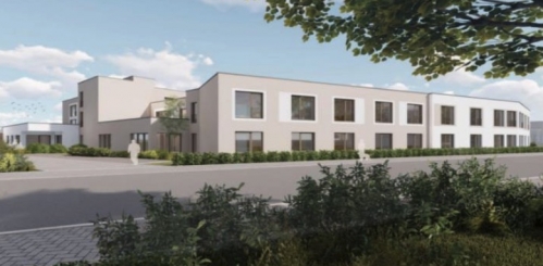 L'Ehpad situé à Wathlingen en Basse-Saxe, en Allemagne. 