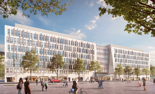 Immeuble Tangram, à Malakoff. © Hemisphere / InfraRed