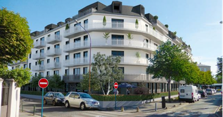La future résidence services seniors d'Alfortville, dans le Val-de-Marne.