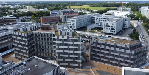 L'ensemble Zen Atalante à Cesson-Sévigné. 