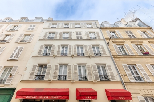 Le 3* Pavillon Villiers Étoile, au 6 Lebouteux - Paris 17