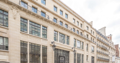 L'immeuble du 49-51 rue La Boétie, à Paris