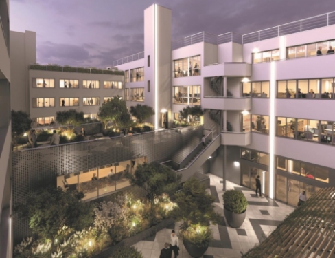 Vue de Station 84 à Saint-Denis.