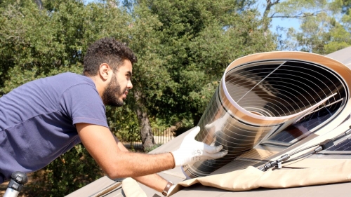 Solar Cloth se finance sur WiSEED. © DR