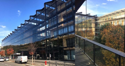 L'immeuble de bureaux d'Apicil à Lyon Vaise